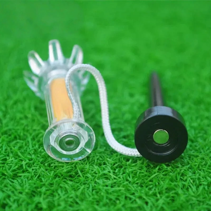 5 pieces Magnetic Plastic Golf Tee Set - 2 Sizes
