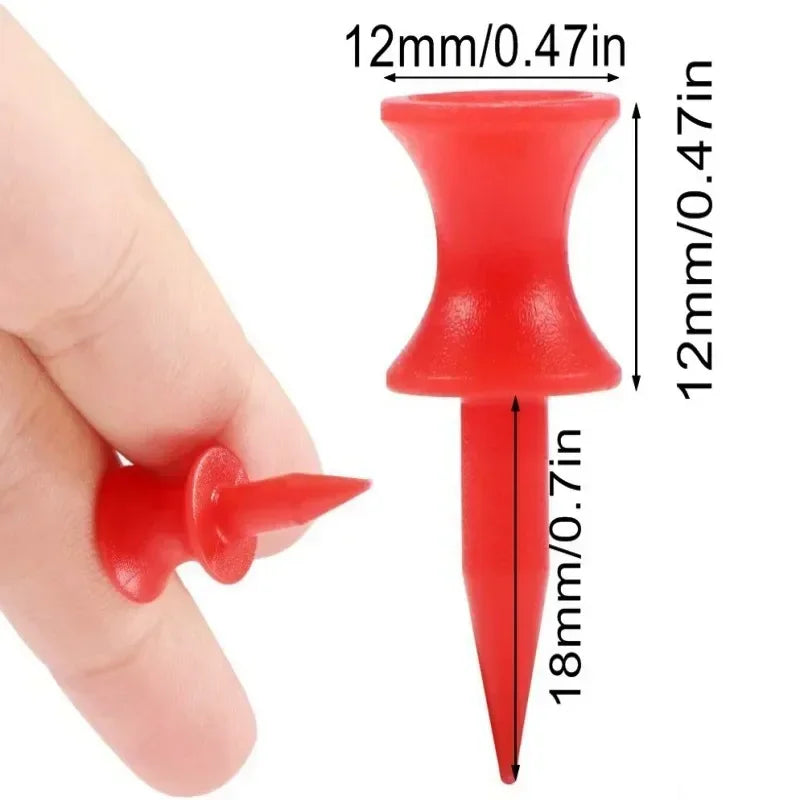 50 x 12mm Step Golf Tees