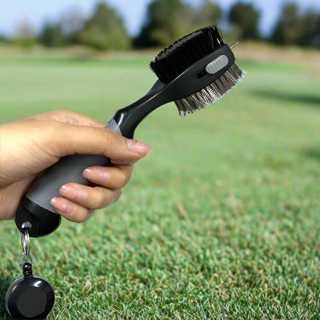 Golf Club Brush Golf Groove Cleaning Brush - 2 Sided
