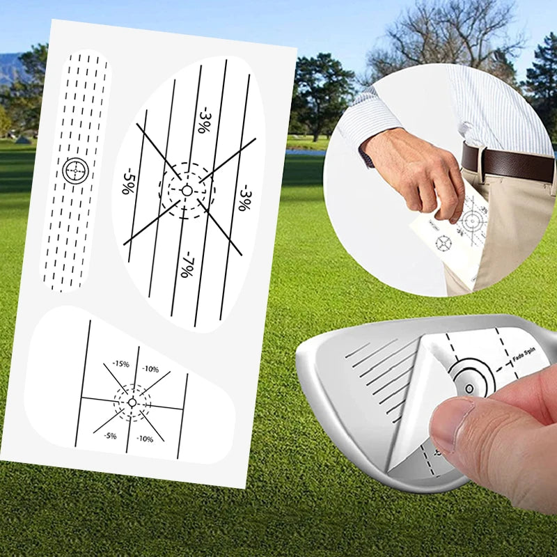 150 Piece Golf Club Impact Tape Labels Stickers For Driver Woods Irons Putter