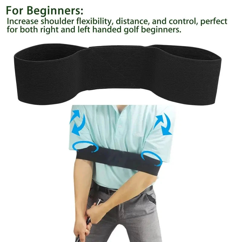 Golf Arm Band Training Aid | Professional Golf Swing Elastic Band.