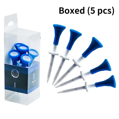 5 Premium 85mm Adjustable Plastic Golf Tees