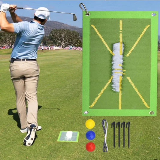 Golf Training Mat for Swing Correction