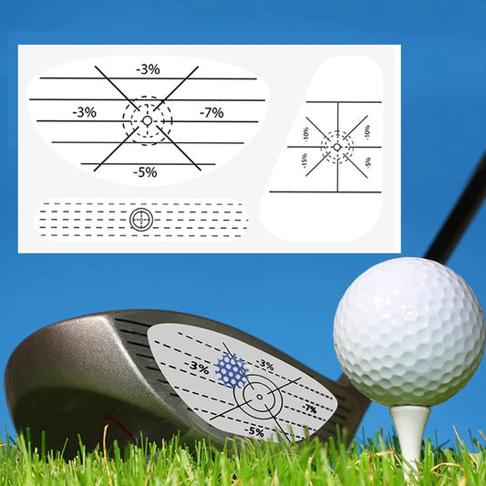 150 Piece Golf Club Impact Tape Labels Stickers For Driver Woods Irons Putter